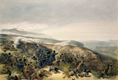 Second Charge of the Guards at Inkerman, 5th November 1854, Plate from 